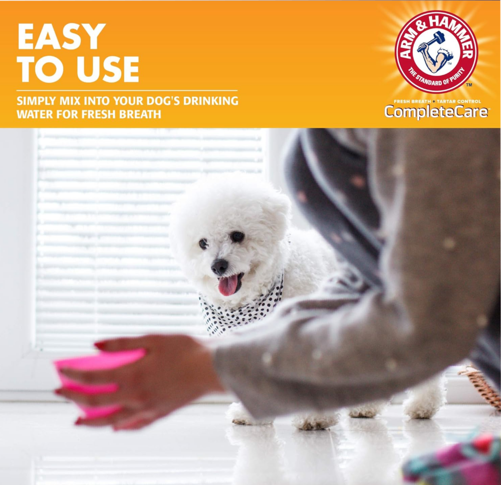 Arm & Hammer Complete Care Fresh Dental Water Additive for Dogs - Image 5