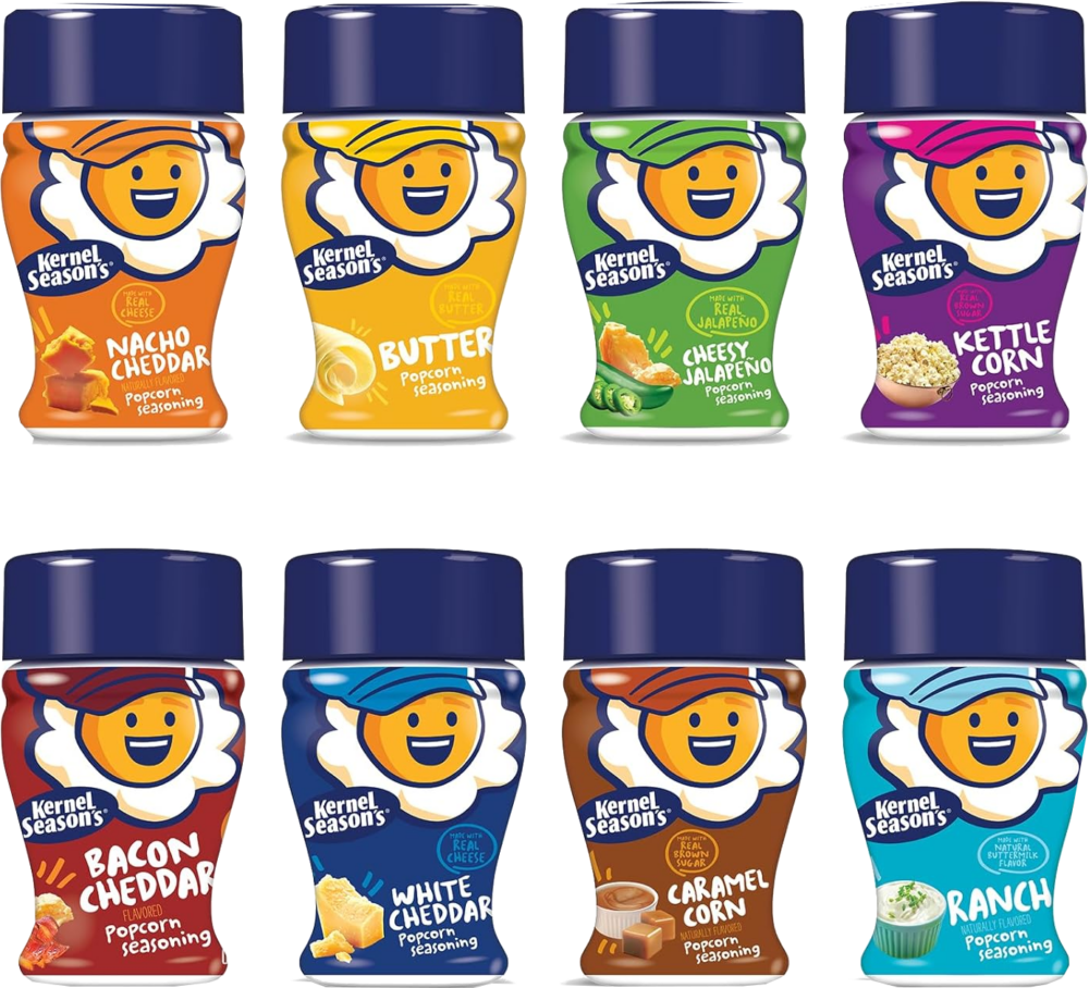 Kernel Season's Popcorn Seasoning Mini Jars Variety Pack