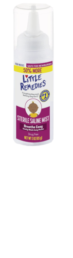 Little Remedies Sterile Saline Nasal Mist