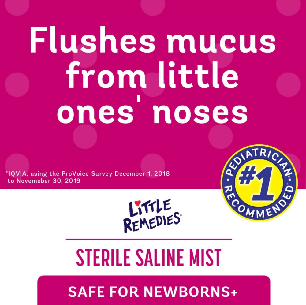 Little Remedies Sterile Saline Nasal Mist - Image 5