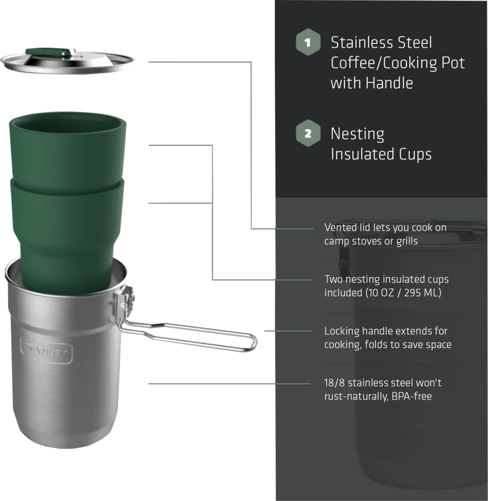 STANLEY Adventure The Nesting Two Cup Cookset - Image 3