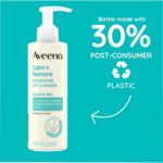 Aveeno Calm + Restore Facial Cleanser for Sensitive Skin - Image 3