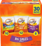 Goldfish Crackers Big Smiles Variety Pack with Cheddar
