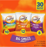 Goldfish Crackers Big Smiles Variety Pack with Cheddar - Image 4