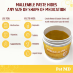 Pet MD Wrap A Pill Cheese & Bacon Flavor Pill Paste for Dogs - Image 4